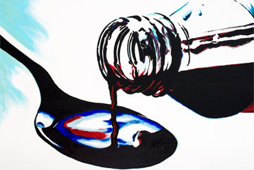 Red Syrup - Irene Guida - Dipinti su tela